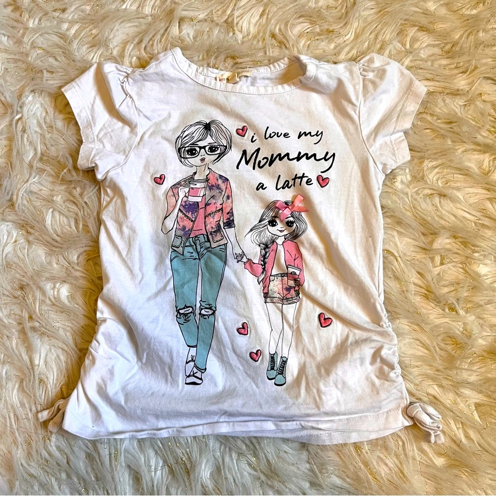 Love Peace & Lip Gloss - I Love My Mommy A Latte Top